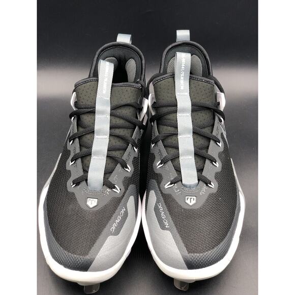 Nike Force Zoom Trout 9 Elite Metal Black Baseball Cleats FB2906-001, Mens Sz8 main image 6